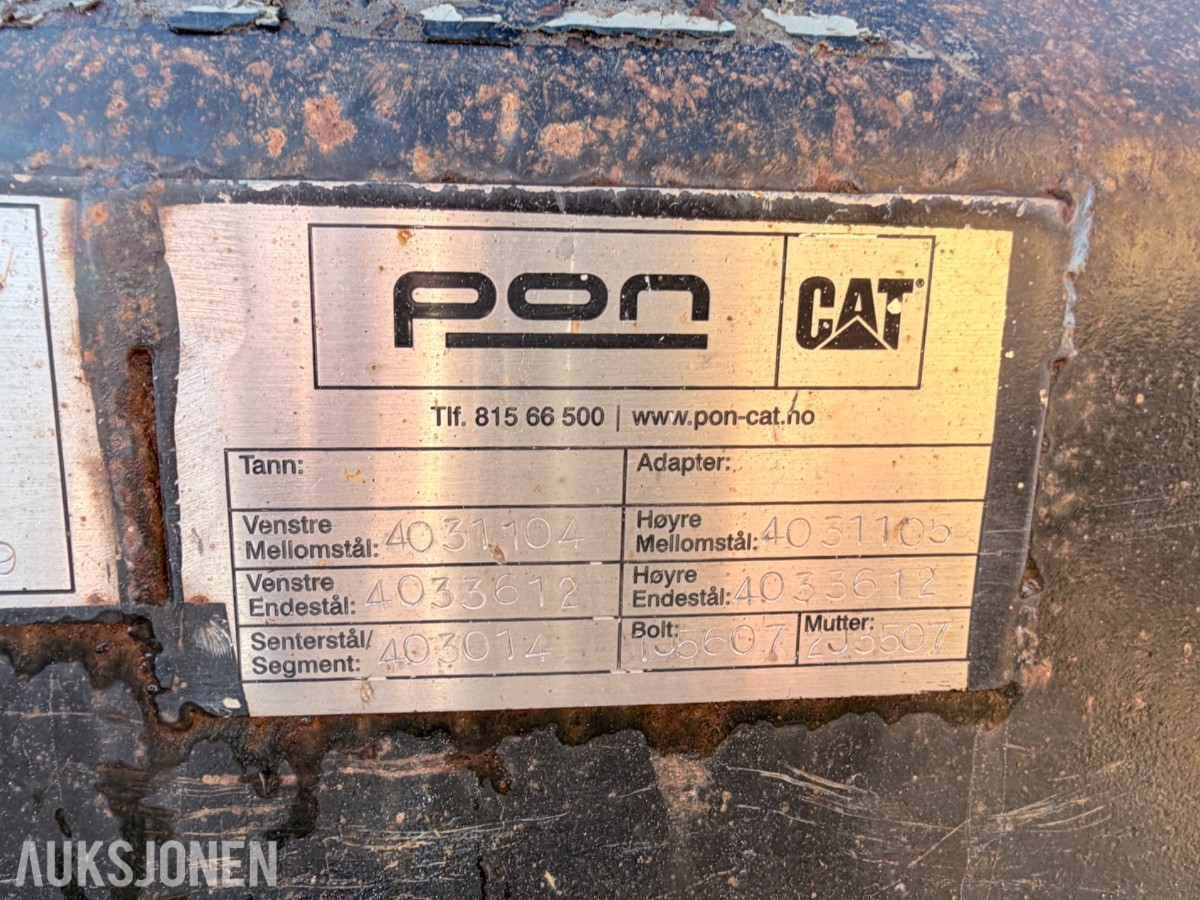 2019 Cat 982M hjullaster med skuffe 7,8 m³