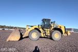 2019 Cat 982M hjullaster med skuffe 7,8 m³