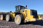 2019 Cat 982M hjullaster med skuffe 7,8 m³