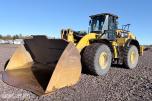 2019 Cat 982M hjullaster med skuffe 7,8 m³
