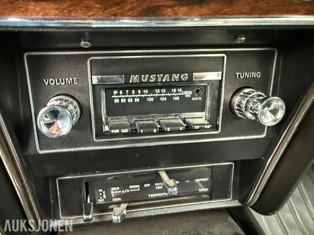1972 FORD MUSTANG MACH 1 351 V8 CLEVELAND AUTOMAT, 58541km