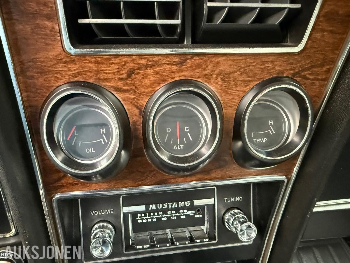 1972 FORD MUSTANG MACH 1 351 V8 CLEVELAND AUTOMAT, 58541km