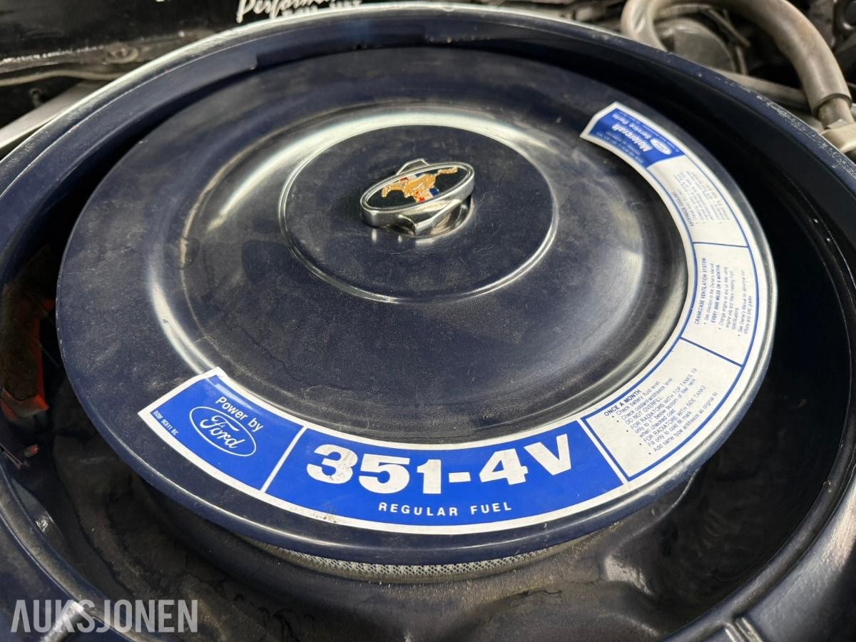 1972 FORD MUSTANG MACH 1 351 V8 CLEVELAND AUTOMAT, 58541km