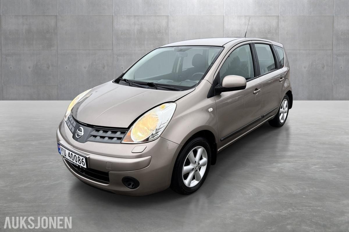 2008 Nissan Note, 1.5-86 D, kun 77611 km