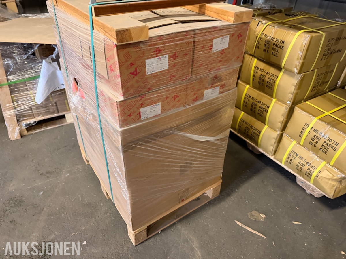Häfele Rafix 20 HC møbelbeslag – ca. 10 000 stk.