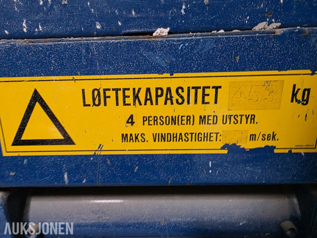 UpRight 948 sakselift, 453 kg løftekapasitet