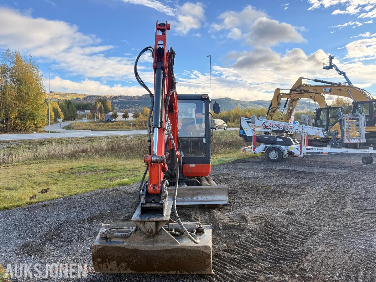 2017 Kubota KX101-3, Minigraver 3520kg, 4600 timer. Godt vedlikeholdt!