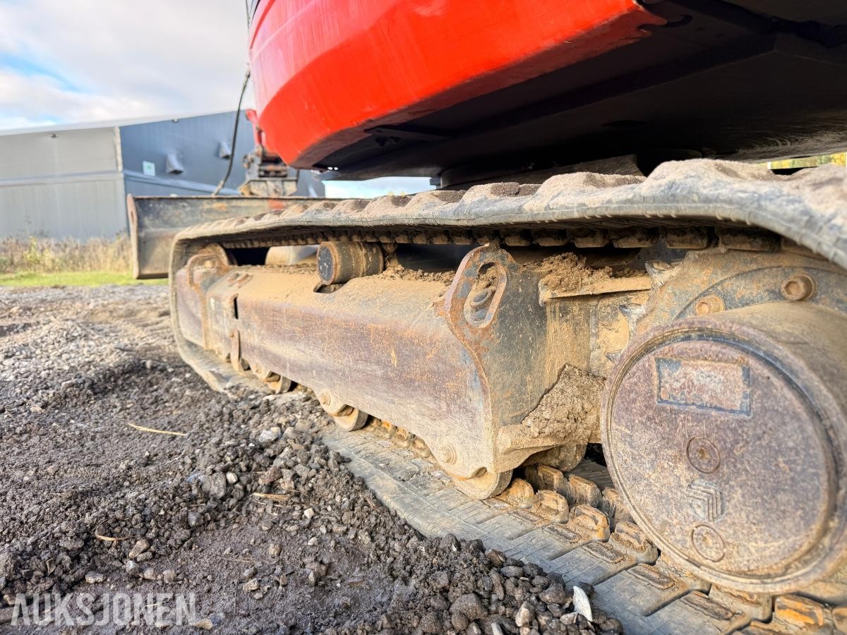 2017 Kubota KX101-3, Minigraver 3520kg, 4600 timer. Godt vedlikeholdt!