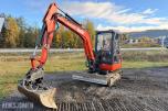 2017 Kubota KX101-3, Minigraver 3520kg, 4600 timer. Godt vedlikeholdt!