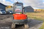 2017 Kubota KX101-3, Minigraver 3520kg, 4600 timer. Godt vedlikeholdt!
