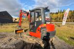 2017 Kubota KX101-3, Minigraver 3520kg, 4600 timer. Godt vedlikeholdt!
