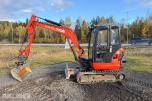 2017 Kubota KX101-3, Minigraver 3520kg, 4600 timer. Godt vedlikeholdt!