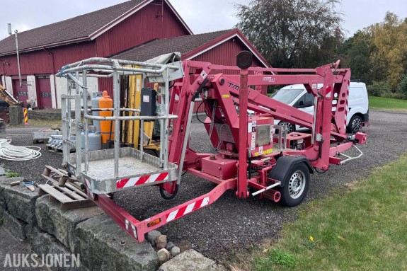 2015 Europelift TM13G tilhengerlift 13m - 2015 - kun 573 timer