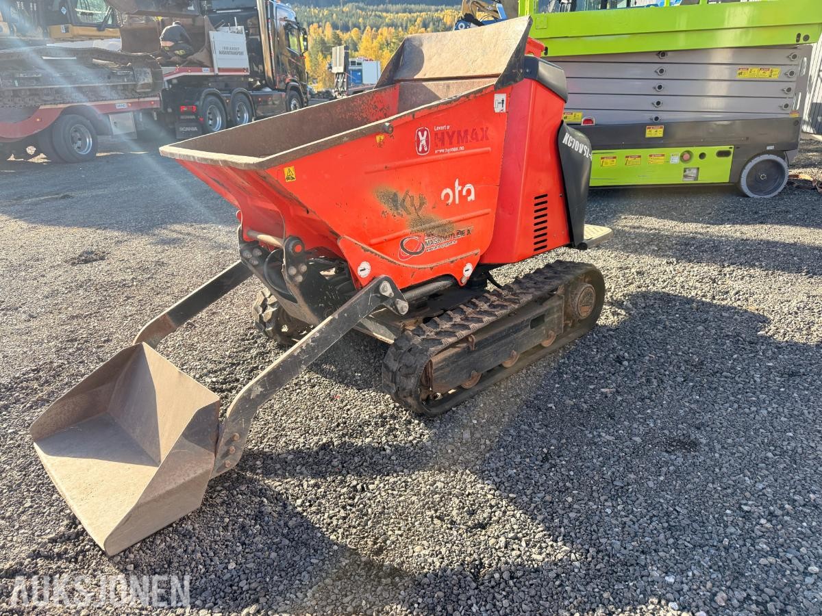 2019 Kubota KC70VSL-4 , 936 timer Selvlastende minidumper