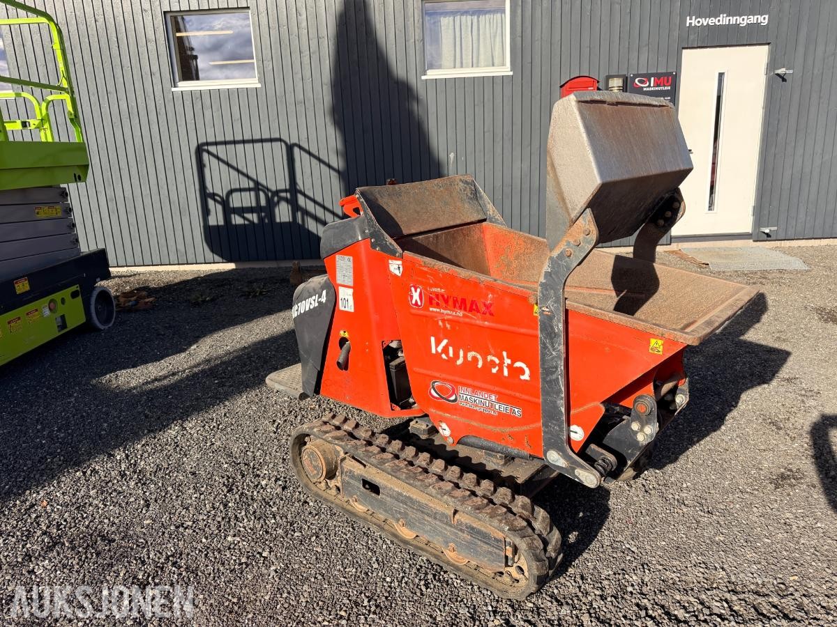 2019 Kubota KC70VSL-4 , 936 timer Selvlastende minidumper