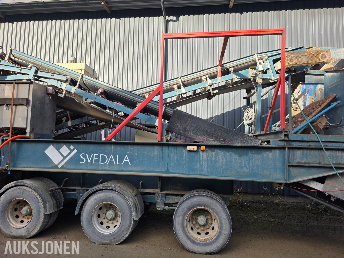 1998 Svedala Mobilt knuseverk ca 20 000 timer