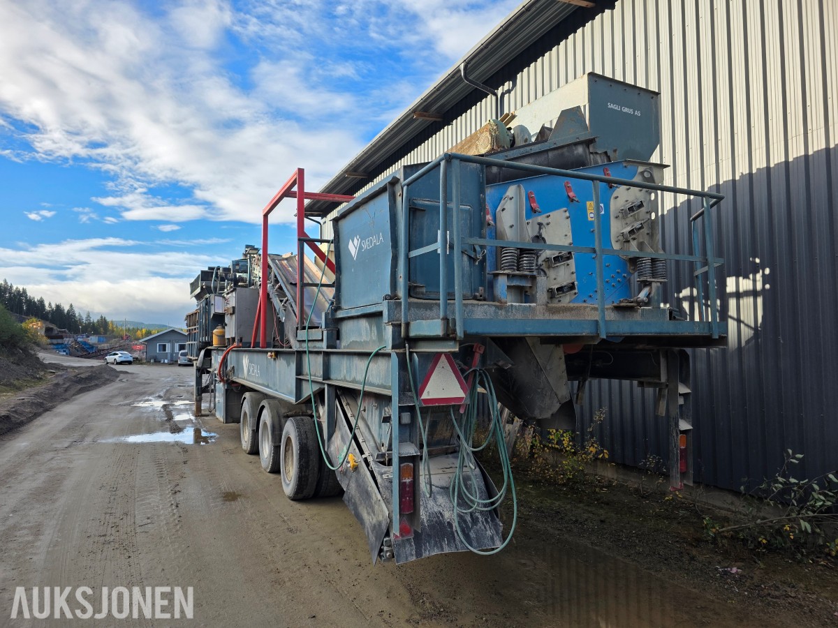1998 Svedala Mobilt knuseverk ca 20 000 timer