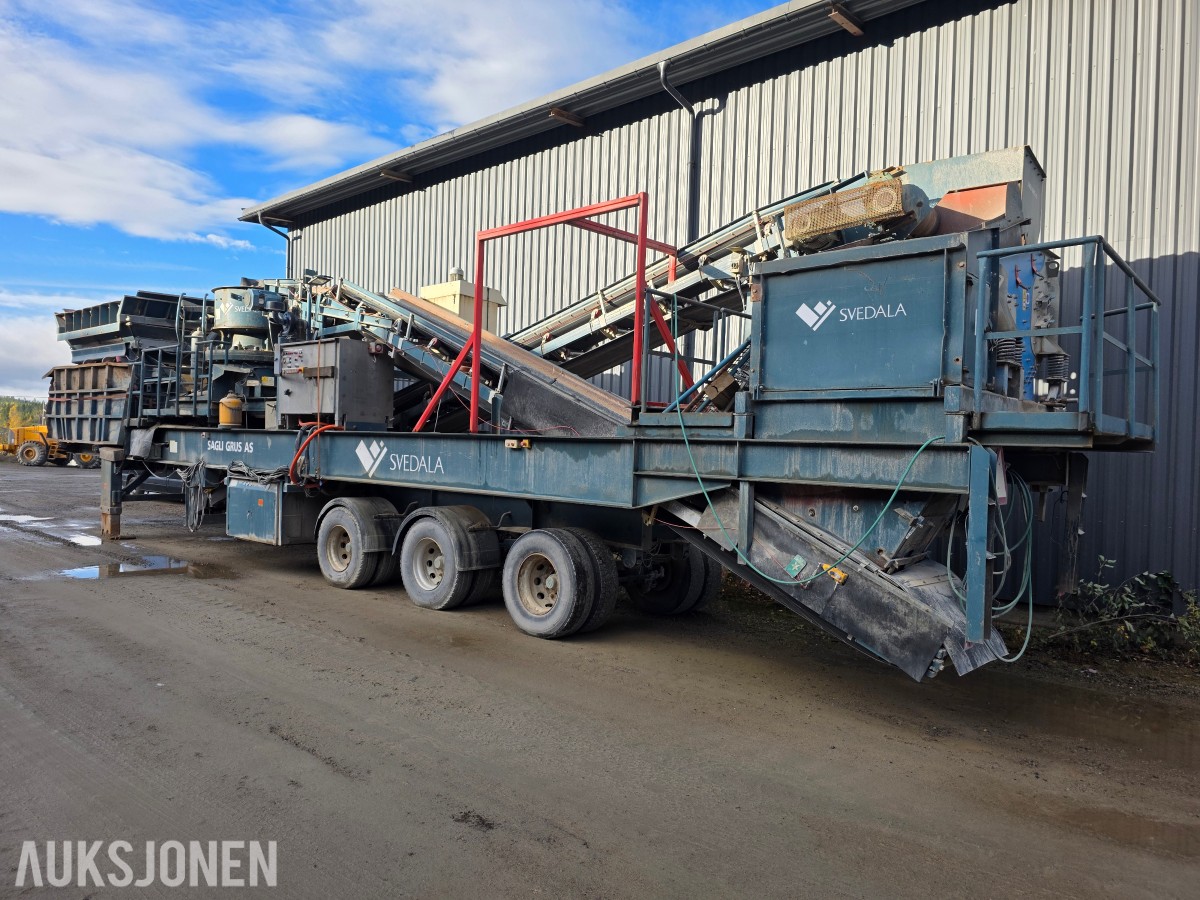 1998 Svedala Mobilt knuseverk ca 20 000 timer