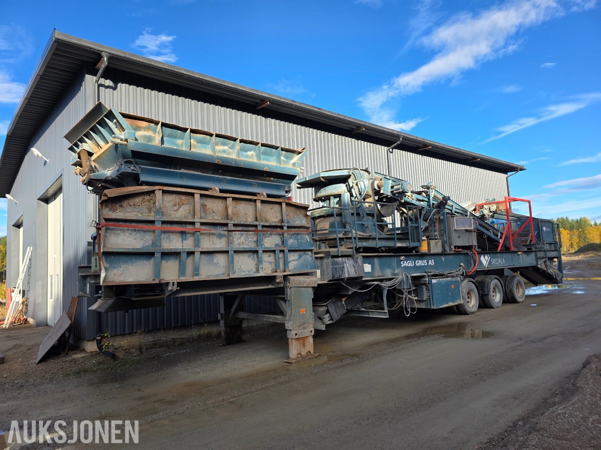 1998 Svedala Mobilt knuseverk ca 20 000 timer