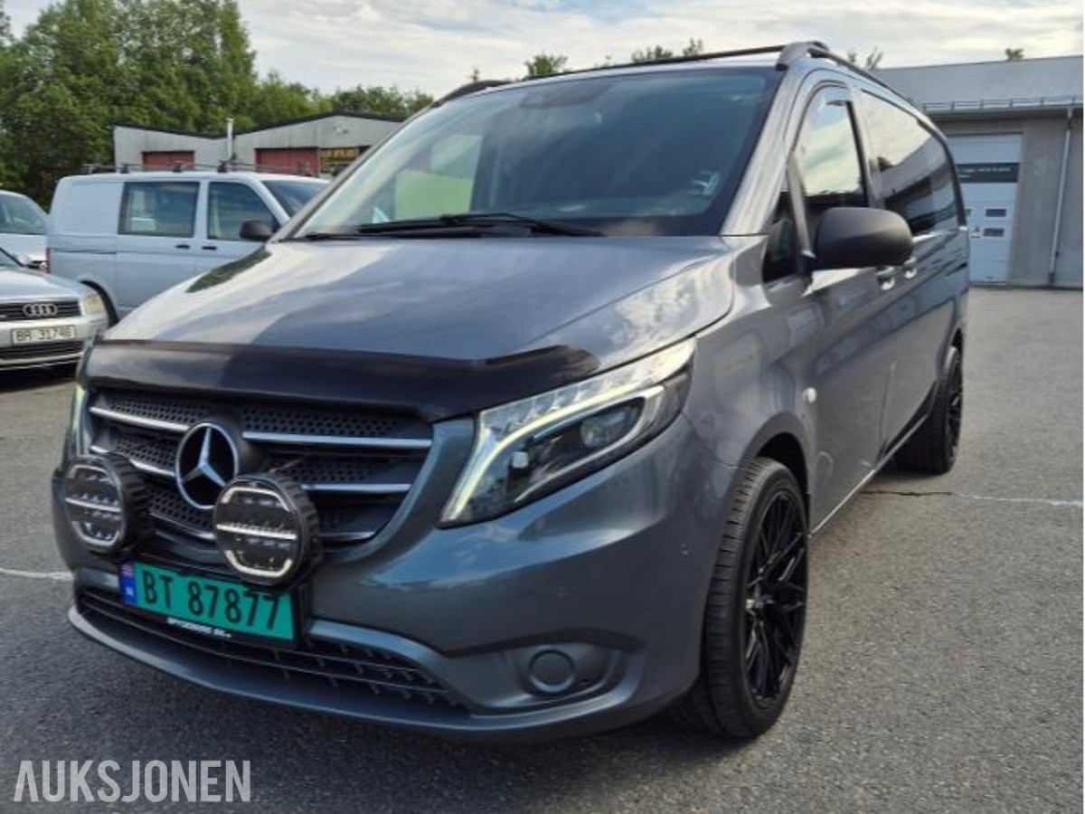 2019 Mercedes-Benz Vito V119 A2 4MATIC Automat, Ryggekamera, Kupevarmer