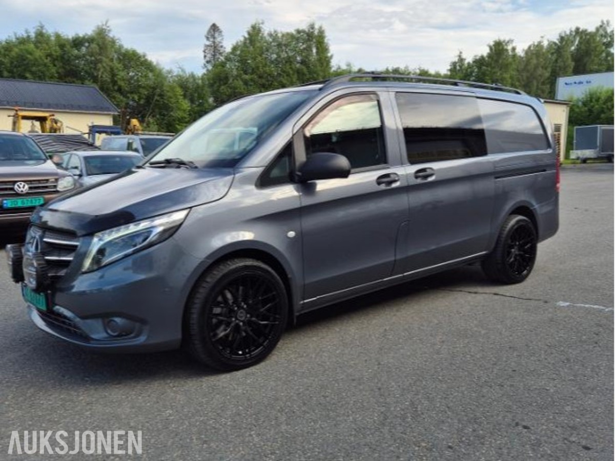 2019 Mercedes-Benz Vito V119 A2 4MATIC Automat, Ryggekamera, Kupevarmer