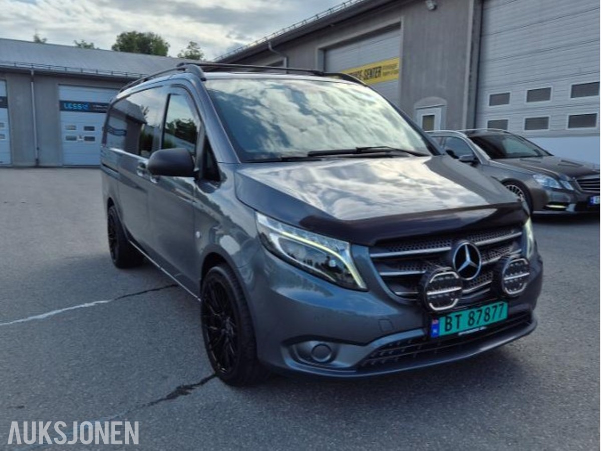 2019 Mercedes-Benz Vito V119 A2 4MATIC Automat, Ryggekamera, Kupevarmer
