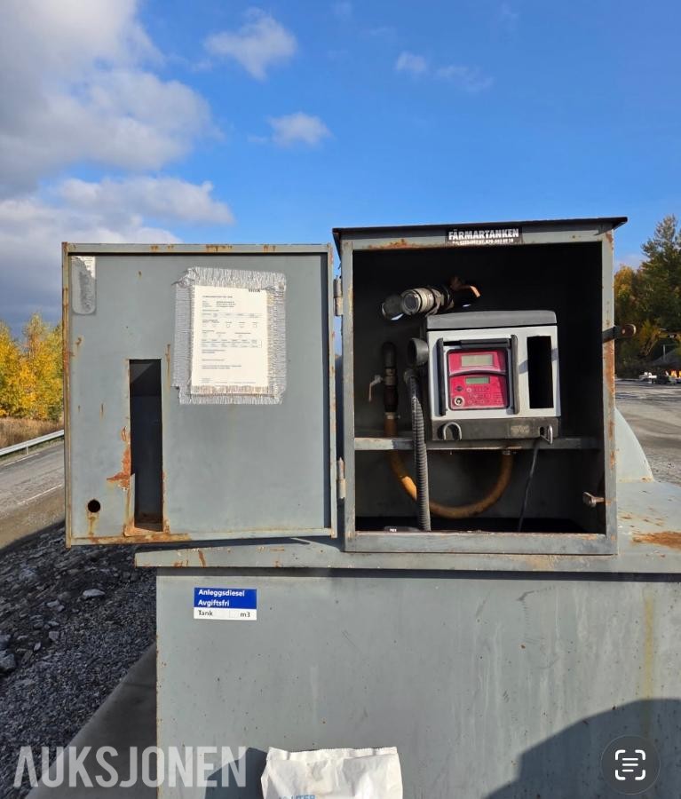 Diesel tank 10 000 liter med pumpe