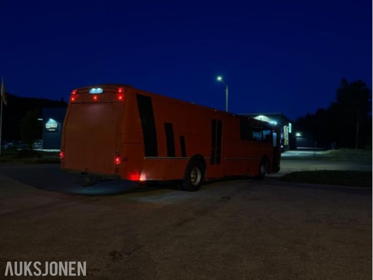 1980 DAF MB 200 BUSS MED LASTEROM FOR BIL