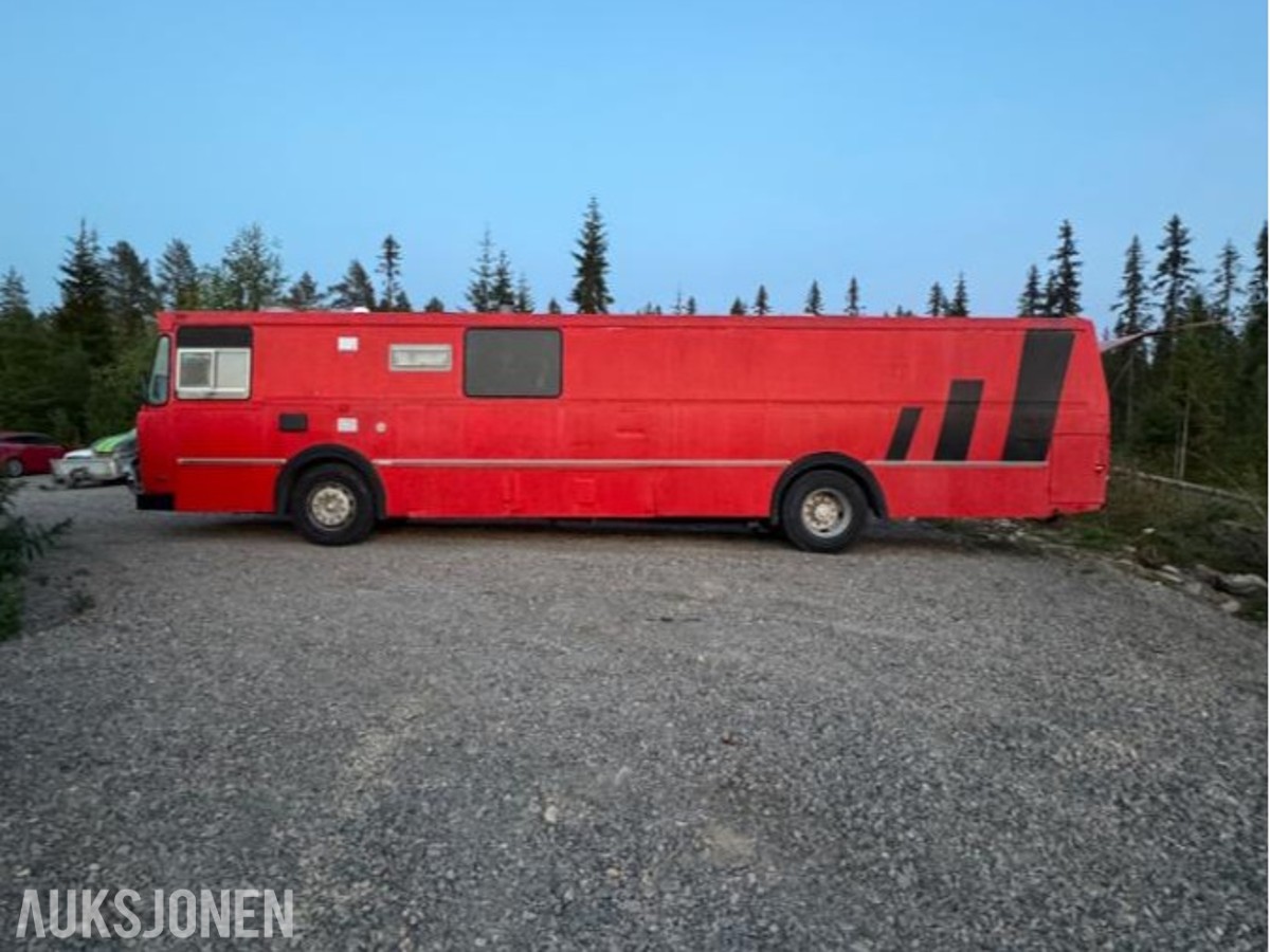 1980 DAF MB 200 BUSS MED LASTEROM FOR BIL