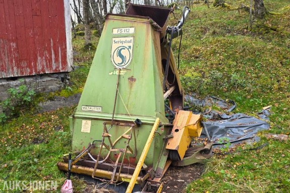 1992 Serigstad FS112 Fôrhøster, komplett, PTO og hydraulisk tut