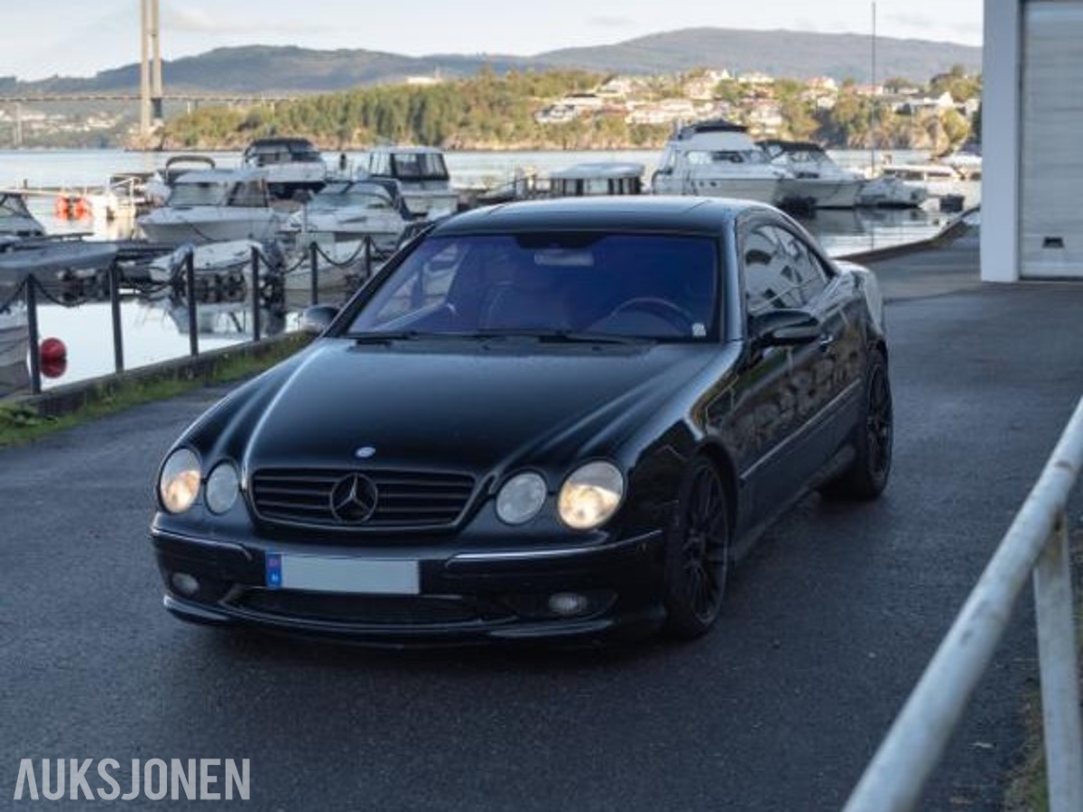 2001 MERCEDES-BENZ CL 55 AMG 5.4 V8 360HK 