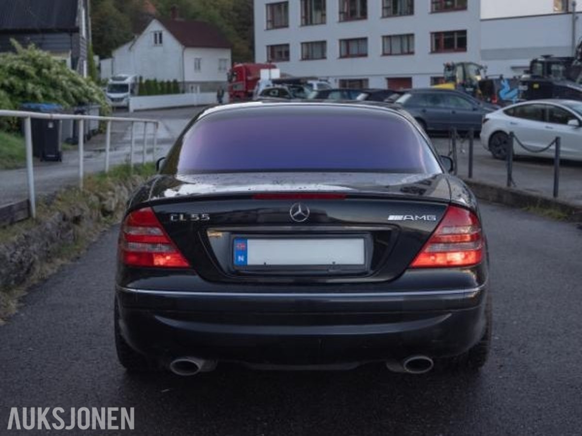 2001 MERCEDES-BENZ CL 55 AMG 5.4 V8 360HK 