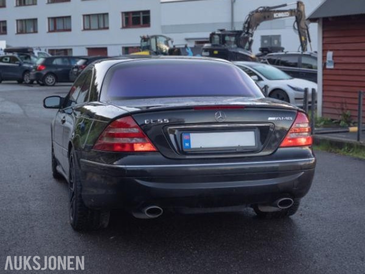 2001 MERCEDES-BENZ CL 55 AMG 5.4 V8 360HK 