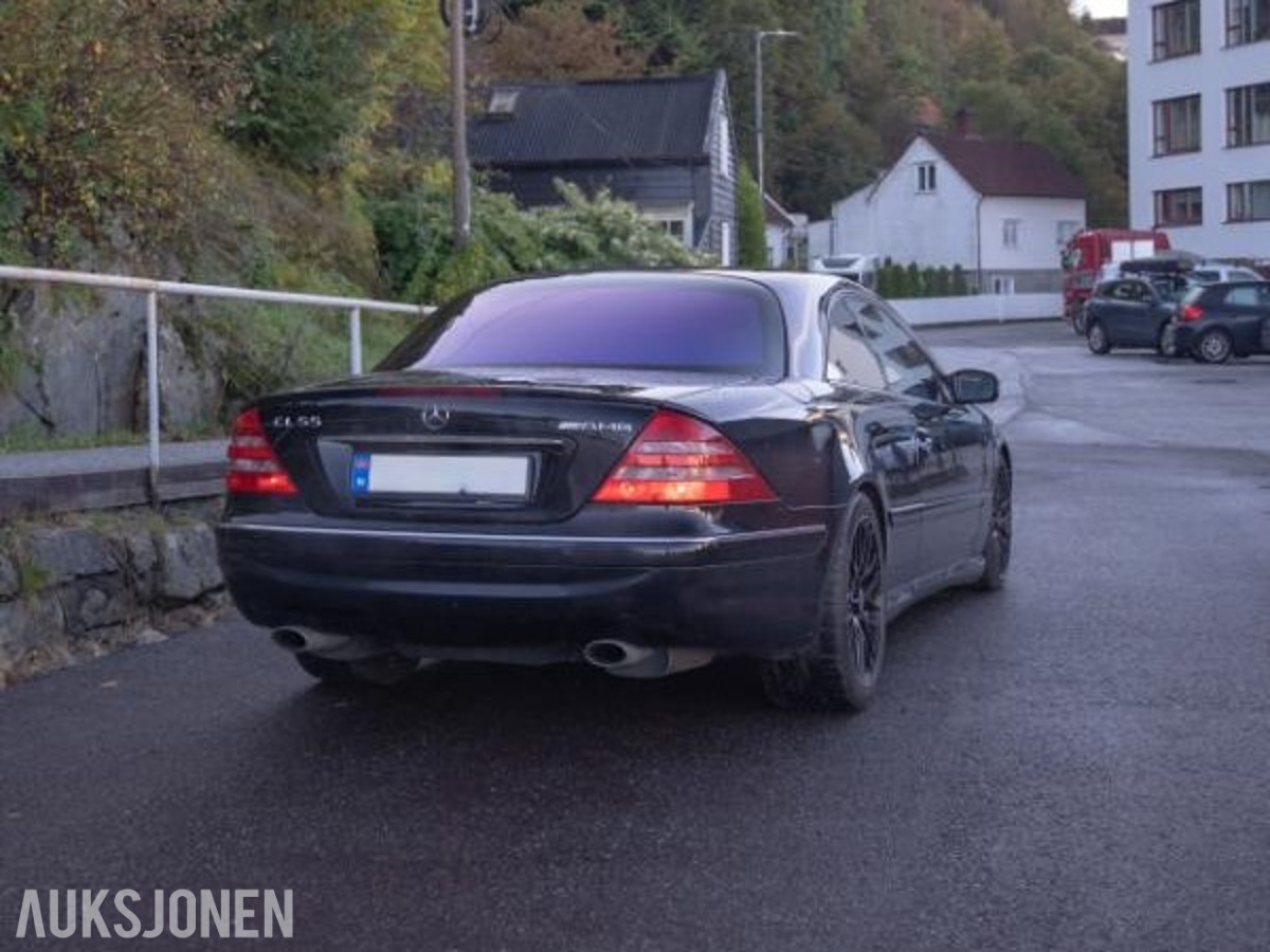 2001 MERCEDES-BENZ CL 55 AMG 5.4 V8 360HK 