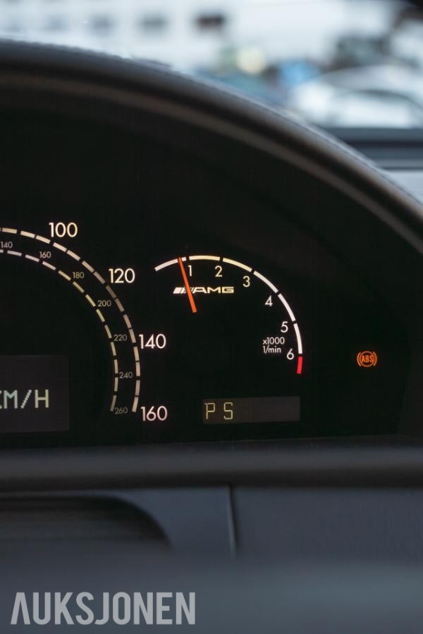 2001 MERCEDES-BENZ CL 55 AMG 5.4 V8 360HK 