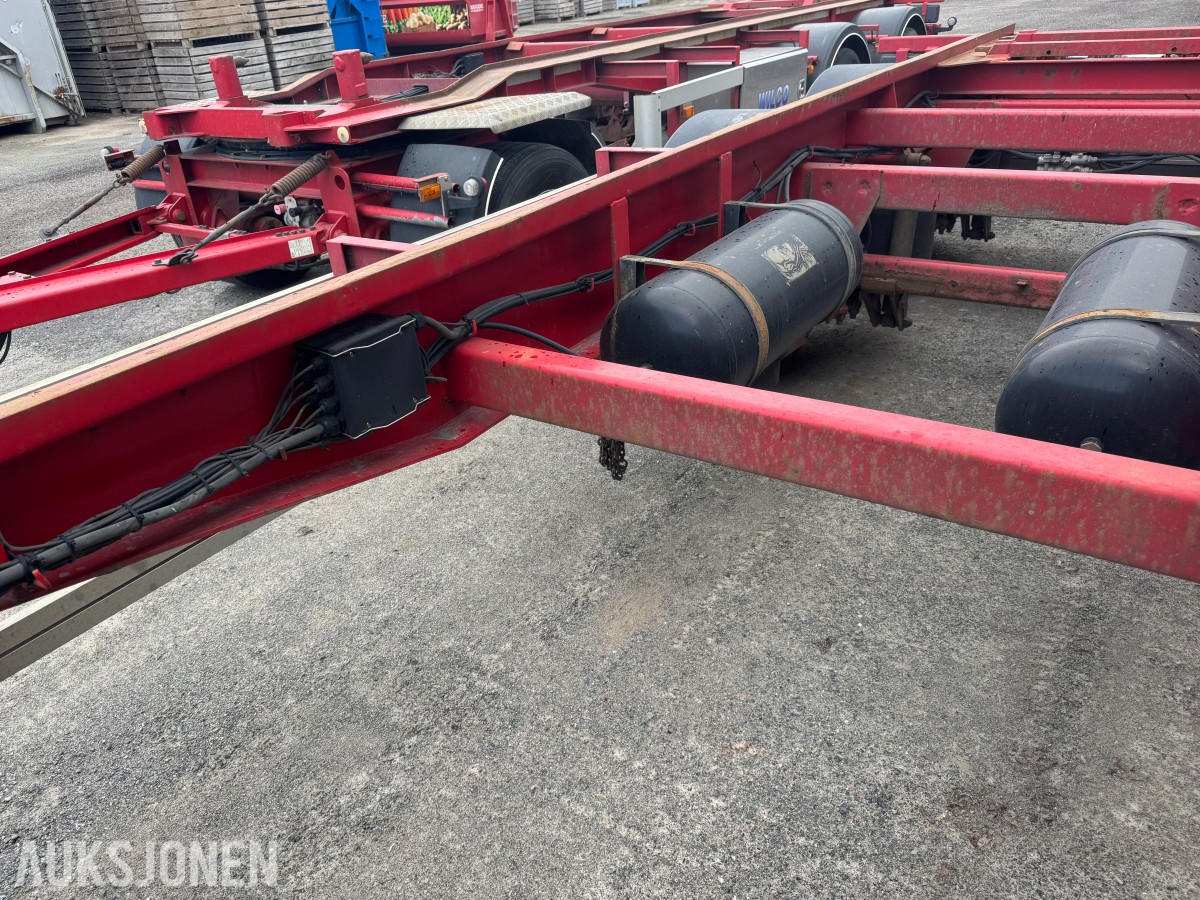 2016 Wilco SHK 27 krokslep | 3 aksler | 27 tonn