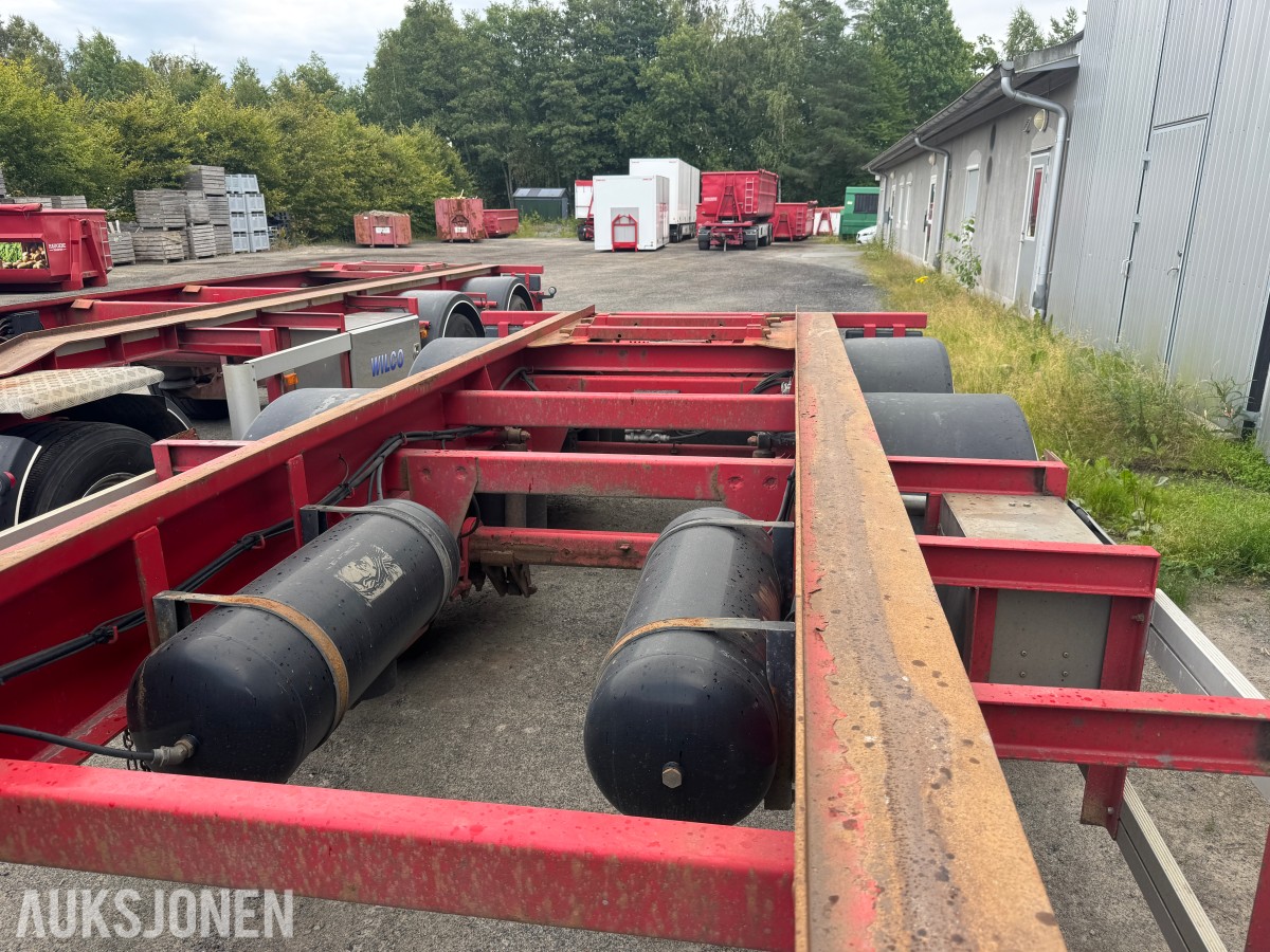 2016 Wilco SHK 27 krokslep | 3 aksler | 27 tonn