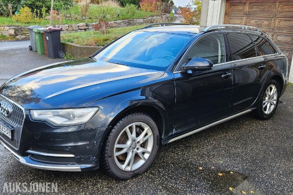 2013 AUDI A6 ALLROAD 3.0 TDI 204HK QUATTRO LUFTFJÆRING WEBASTO HENGERFESTE