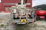 1984 Volvo F7 4X2 latsebil 39912km m/ Bronto Skylift 27-3