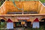 1986 Falköping T7HU Sandspreder vogn. Rep. Objekt.