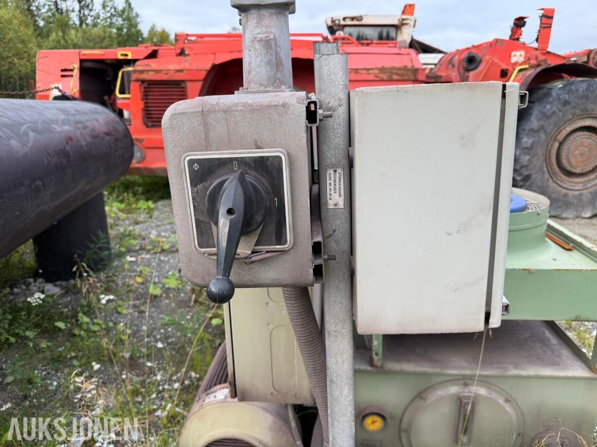 Hydraulikk-aggregat m/ pumpe, tank, motor og styreskap