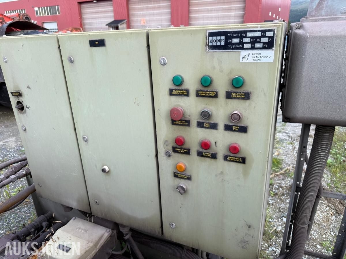 Hydraulikk-aggregat m/ pumpe, tank, motor og styreskap