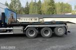 6 METER KROKFLAK / MASKINFLAK MED SKRÅ KJØRERAMPE 
