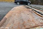 6 METER KROKFLAK / MASKINFLAK MED SKRÅ KJØRERAMPE 