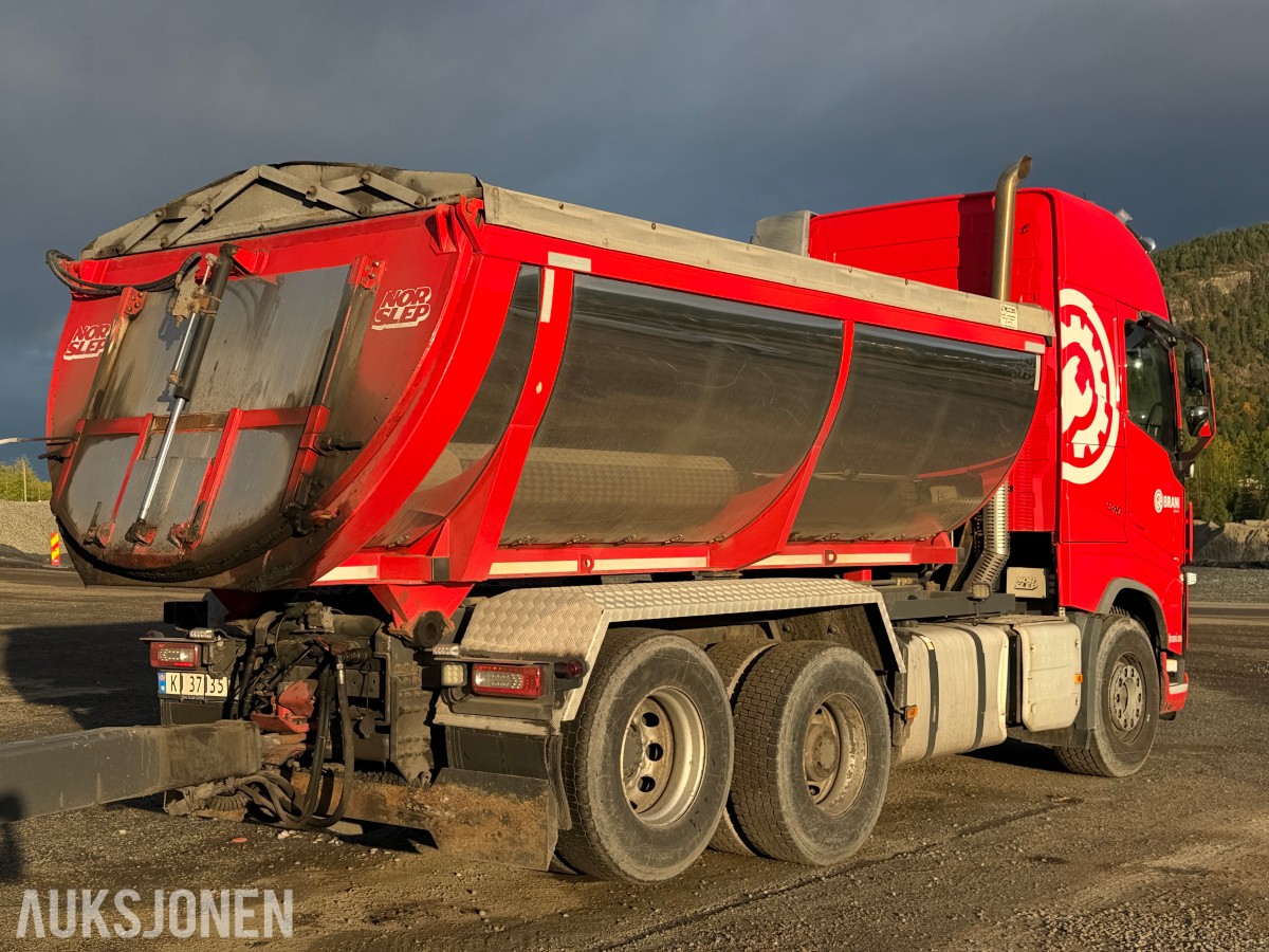 2018 Volvo FH 540 asfalt bil med henger - EU-godkjent