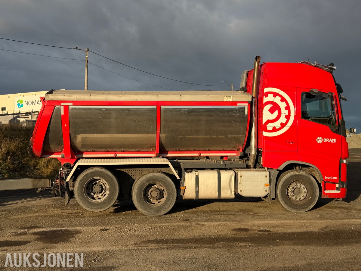 2018 Volvo FH 540 asfalt bil med henger - EU-godkjent