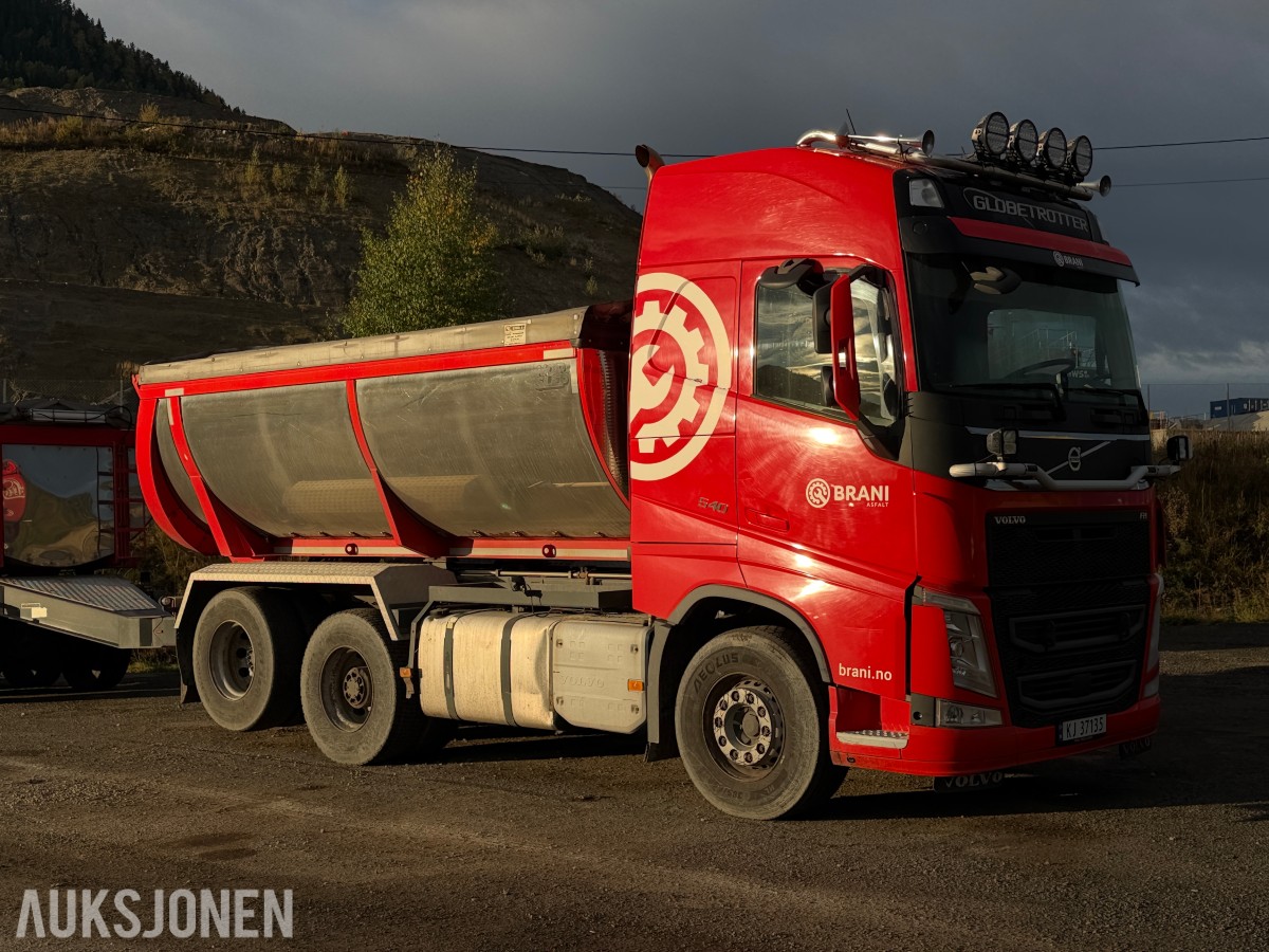 2018 Volvo FH 540 asfalt bil med henger - EU-godkjent