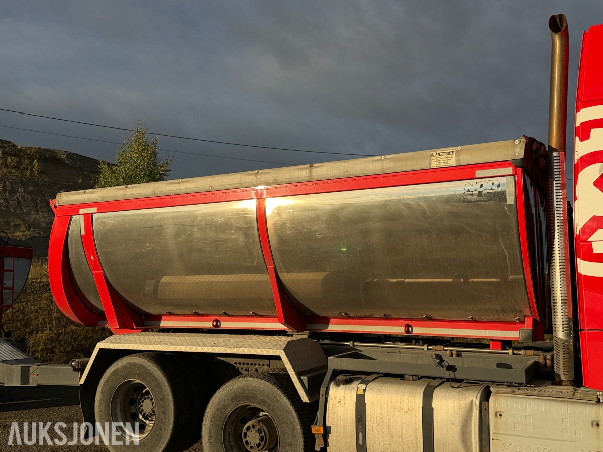 2018 Volvo FH 540 asfalt bil med henger - EU-godkjent