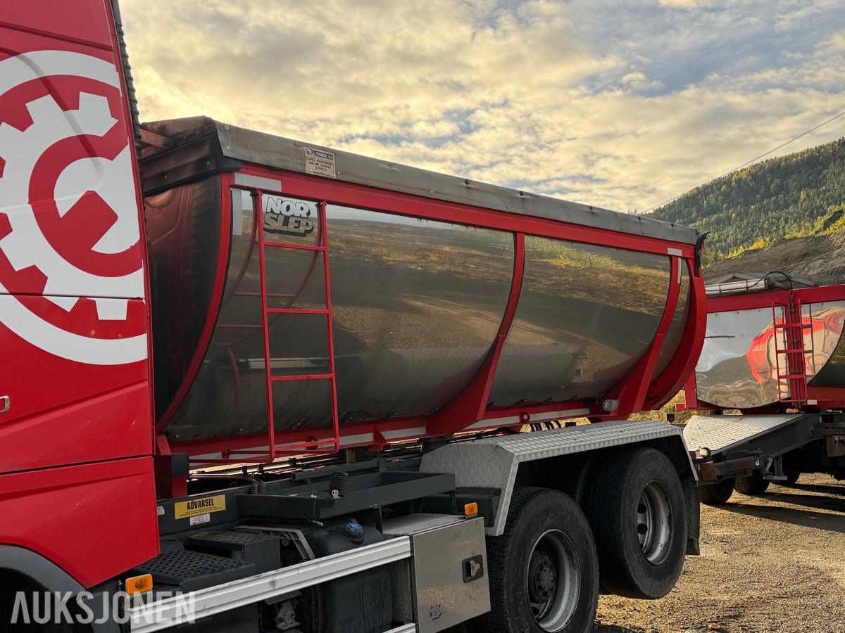 2018 Volvo FH 540 asfalt bil med henger - EU-godkjent