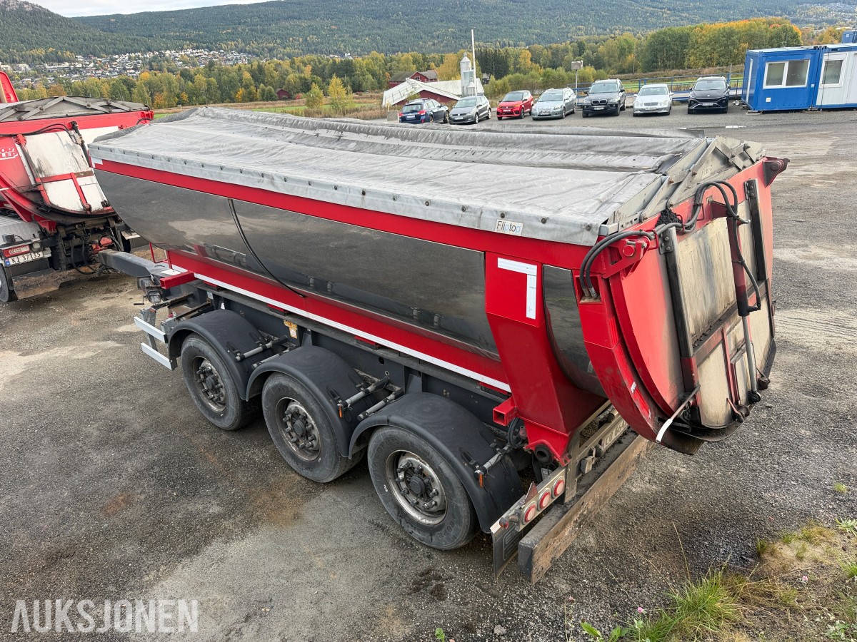 2018 Volvo FH 540 asfalt bil med henger - EU-godkjent